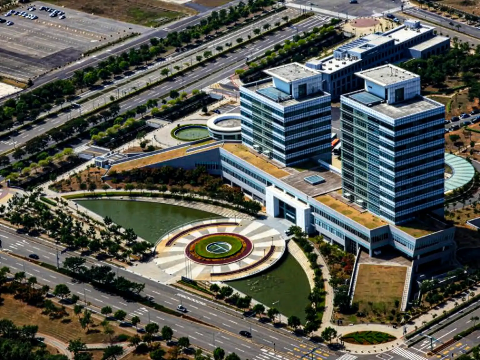 中部科學園區空拍景觀